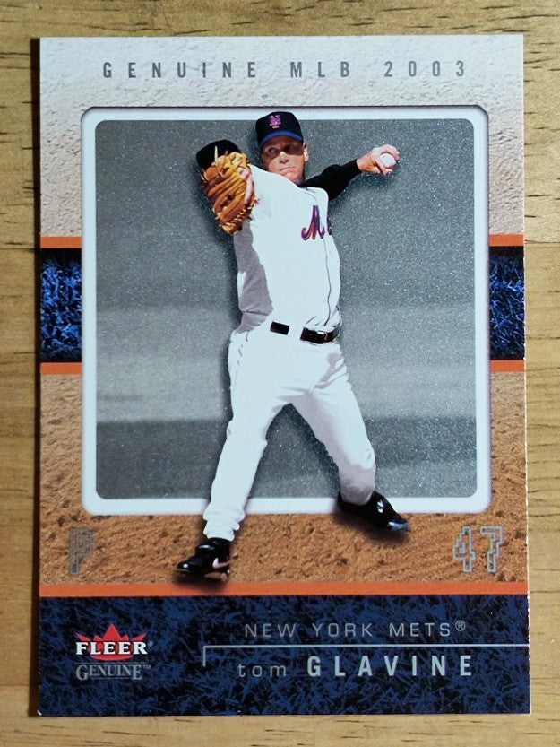 2003 Fleer Genuine #73 Tom Glavine