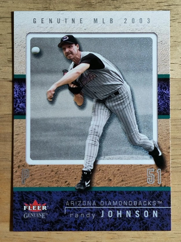2003 Fleer Genuine #82 Randy Johnson