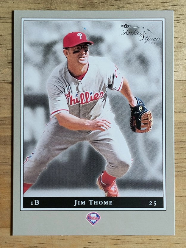 2003 Fleer Rookies and Greats #19 Jim Thome