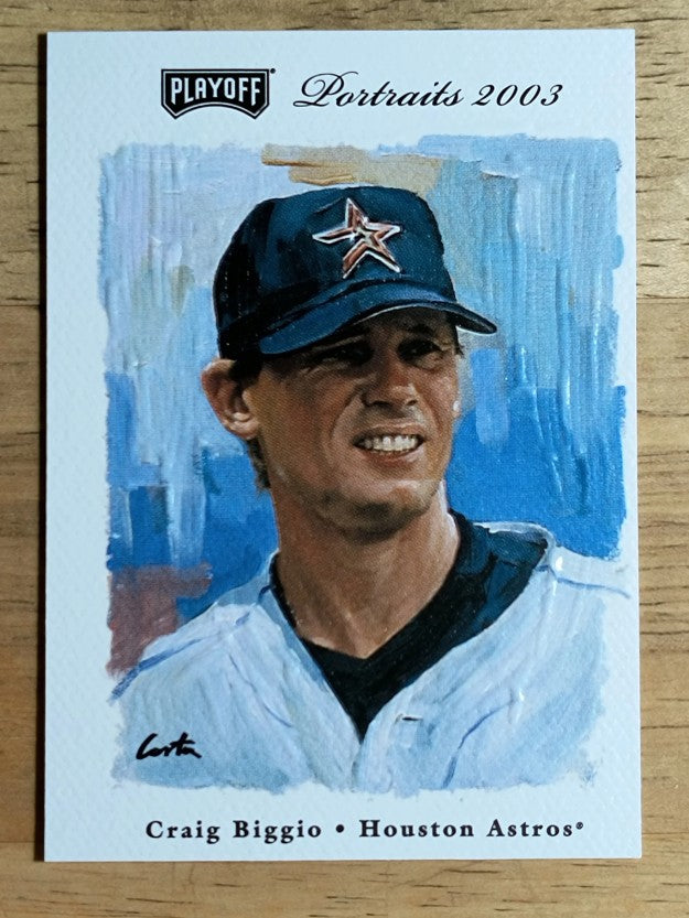 2003 Playoff Portraits #50 Craig Biggio
