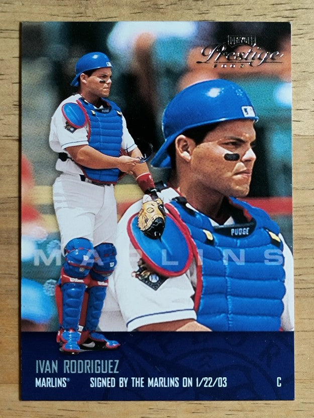 2003 Playoff Prestige #81 Ivan Rodriguez