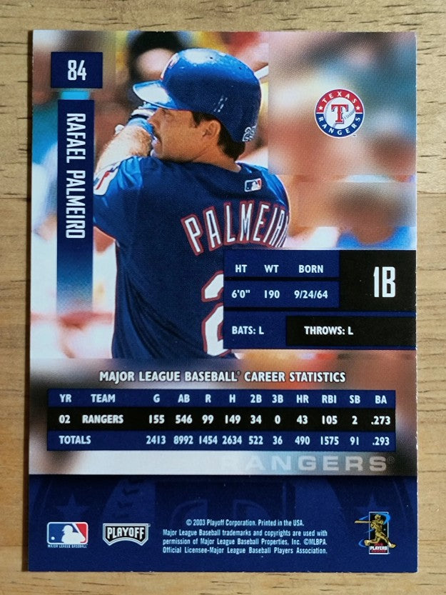 2003 Playoff Prestige #84 Rafael Palmeiro