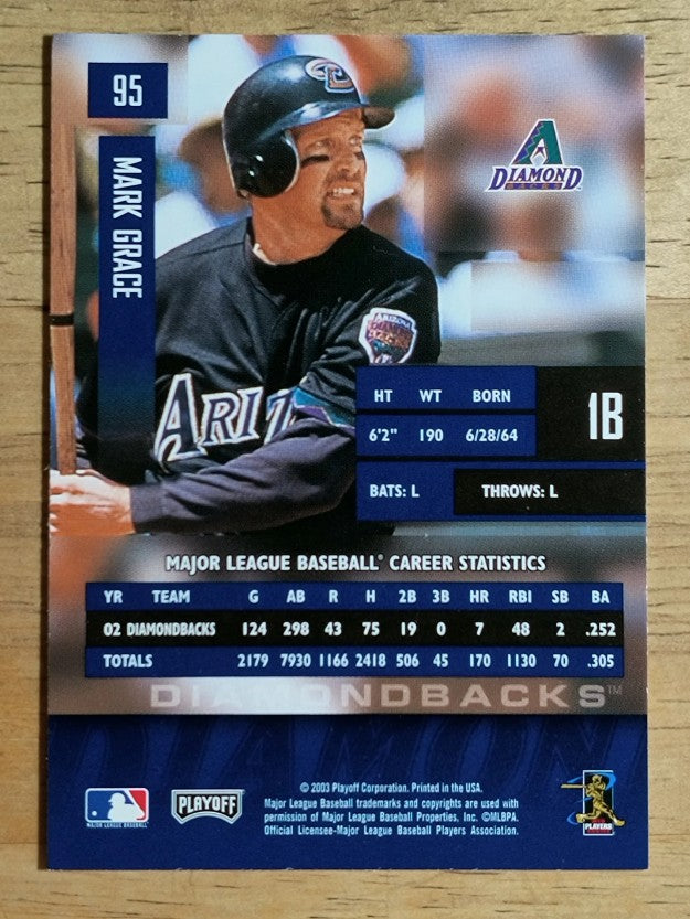2003 Playoff Prestige #95 Mark Grace