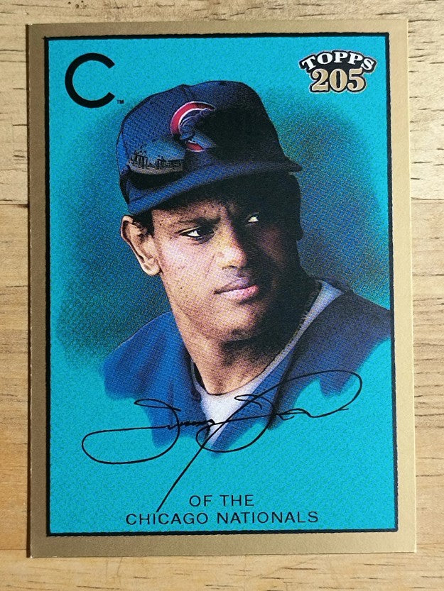 2003 Topps 205 #51B Sammy Sosa Head Left