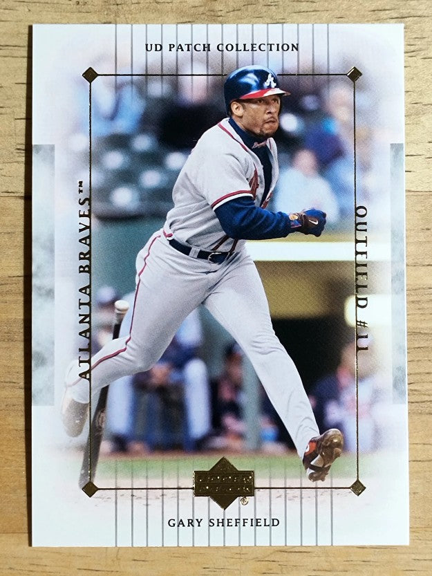 2003 UD Patch Collection #8 Gary Sheffield