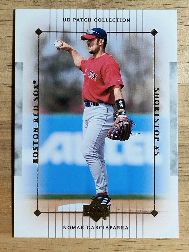 2003 UD Patch Collection #18 Nomar Garciaparra