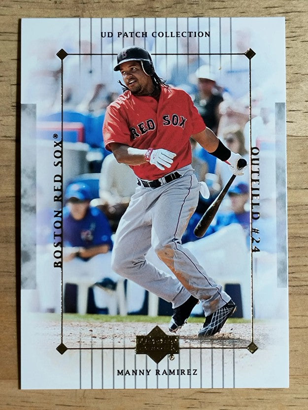 2003 UD Patch Collection #20 Manny Ramirez