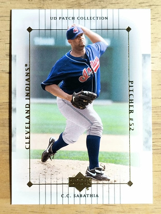2003 UD Patch Collection #33 C.C. Sabathia