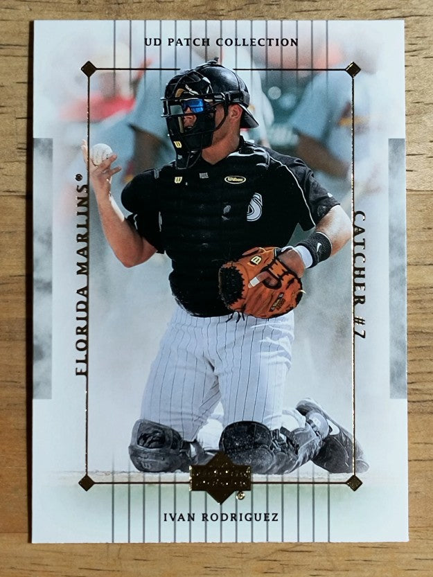 2003 UD Patch Collection #41 Ivan Rodriguez