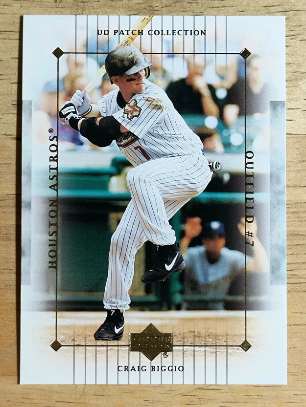 2003 UD Patch Collection #45 Craig Biggio