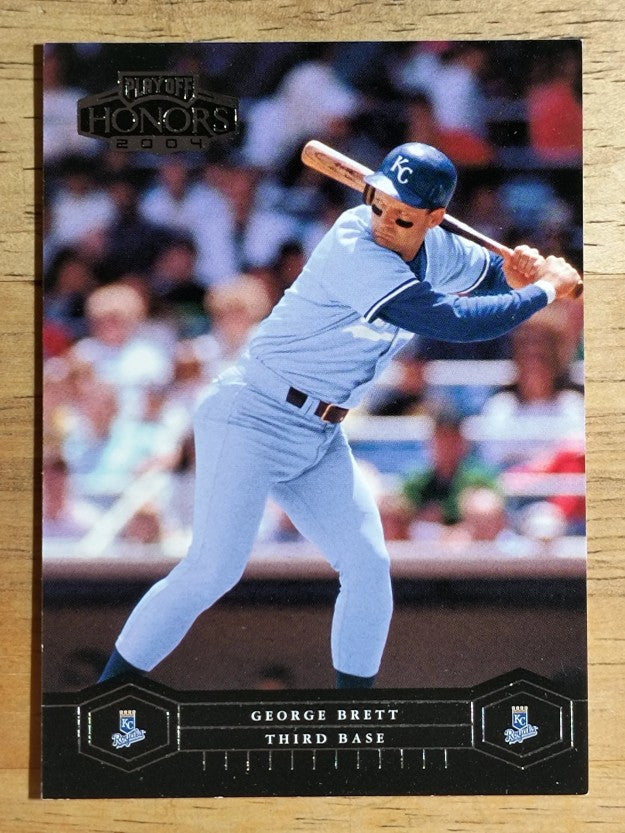 2004 Playoff Honors #98 George Brett
