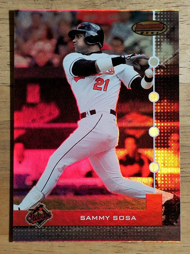 2005 Bowman's Best #15 Sammy Sosa