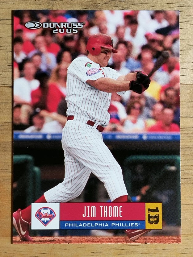 2005 Donruss #295 Jim Thome
