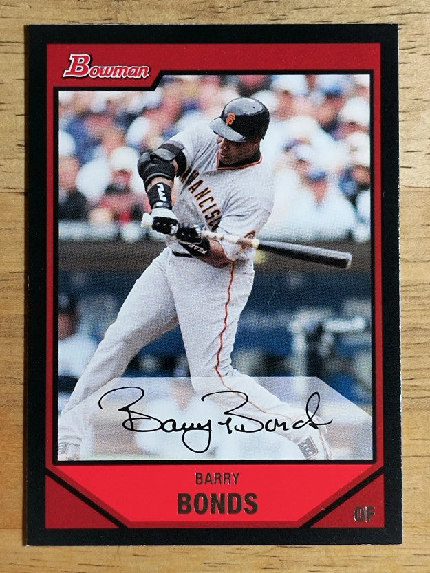2007 Bowman #237 Barry Bonds