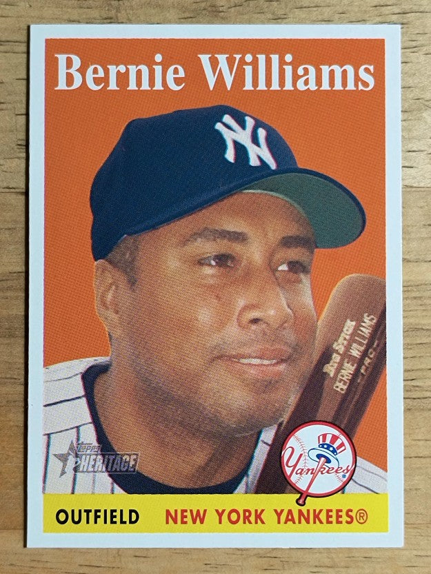 2007 Topps Heritage #332 Bernie Williams