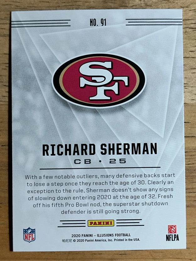 2020 Panini Illusions Retail #91 Richard Sherman