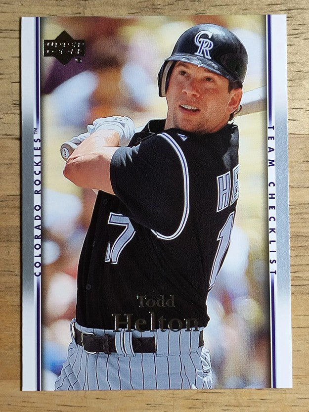 2007 Upper Deck #680 Todd Helton CL