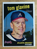 2008 Topps Heritage #312 Tom Glavine