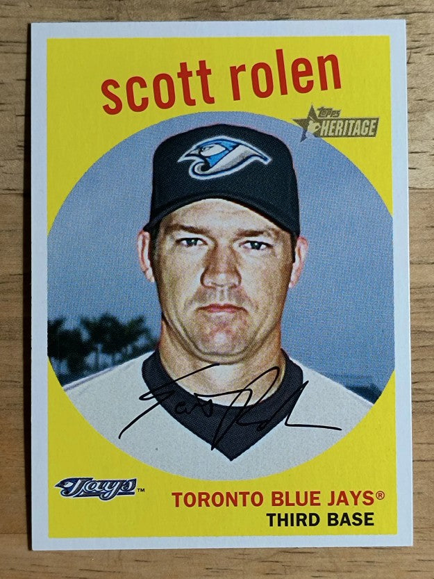 2008 Topps Heritage #444 Scott Rolen SP