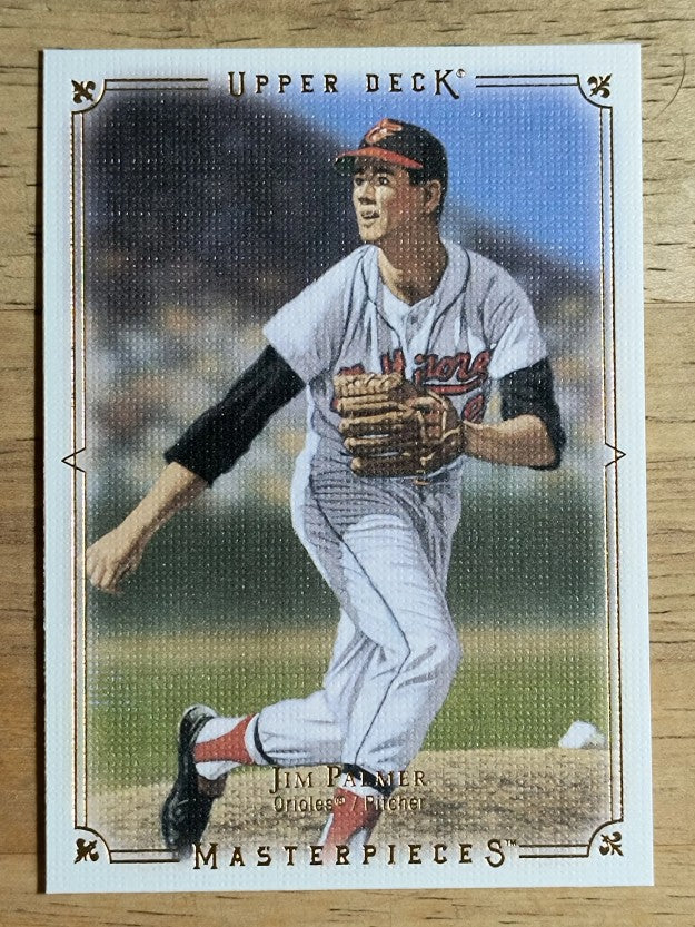 2008 UD Masterpieces #8 Jim Palmer