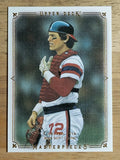 2008 UD Masterpieces #97 Carlton Fisk SP