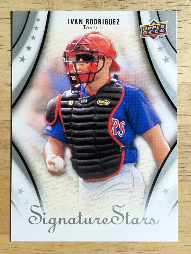 2009 Upper Deck Signature Stars #48 Ivan Rodriguez