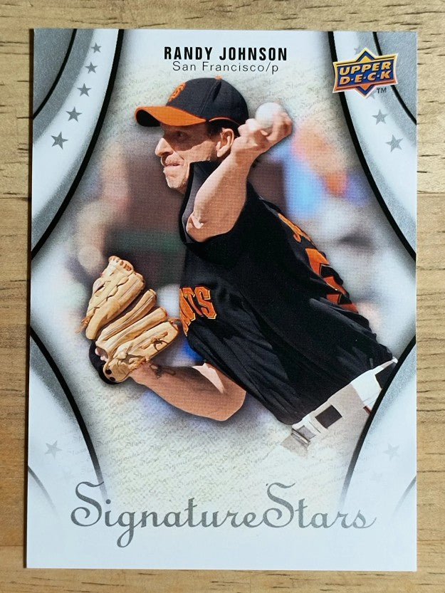 2009 Upper Deck Signature Stars #85 Randy Johnson