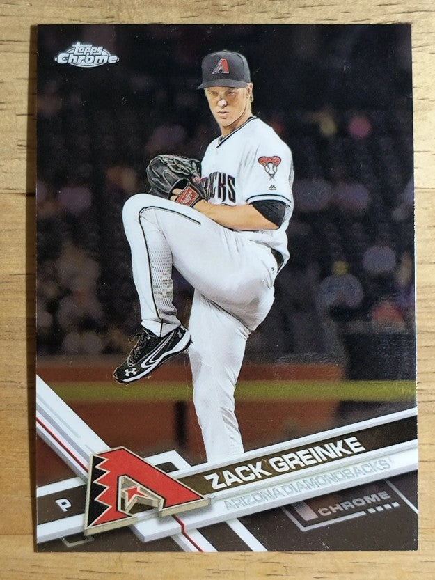 2017 Topps Chrome #11 Zack Greinke