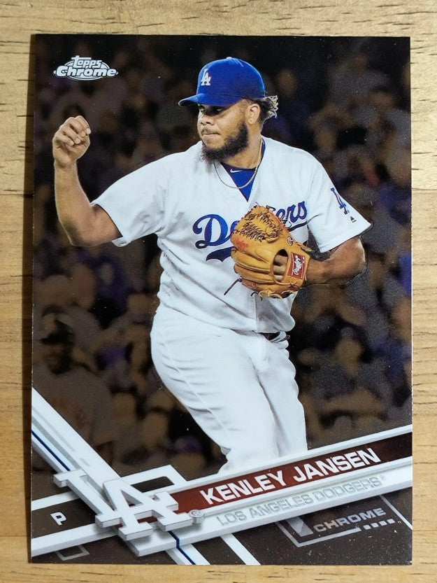 2017 Topps Chrome #91 Kenley Jansen