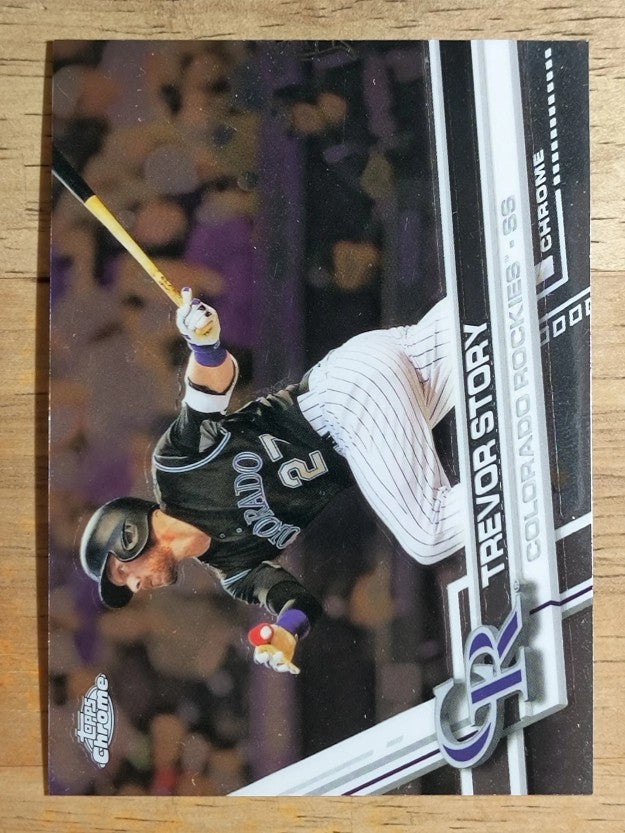 2017 Topps Chrome #92 Trevor Story