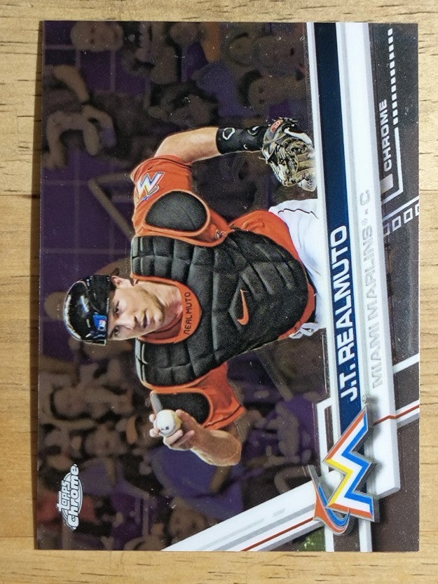 2017 Topps Chrome #191 J.T. Realmuto