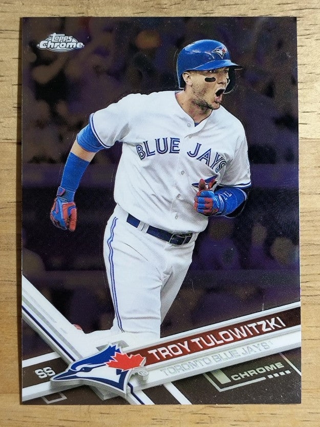 2017 Topps Chrome #198 Troy Tulowitzki