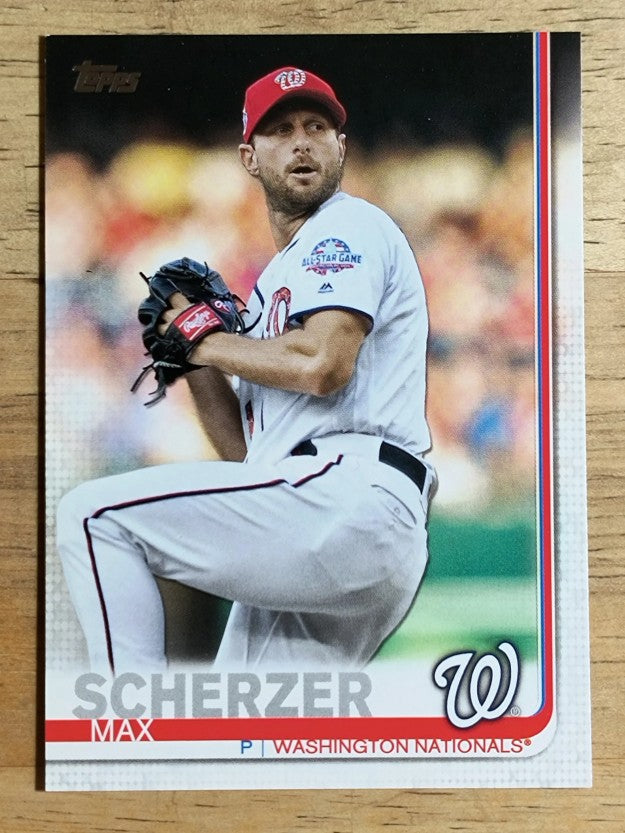 2019 Topps #344 Max Scherzer