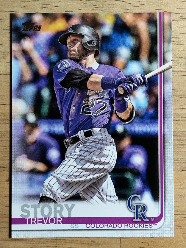 2019 Topps #460 Trevor Story