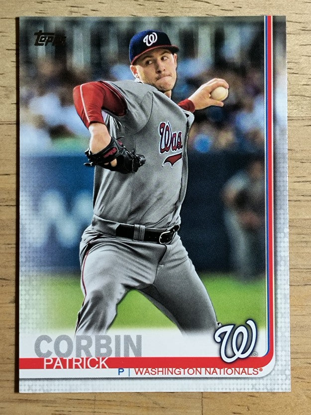 2019 Topps #510 Patrick Corbin