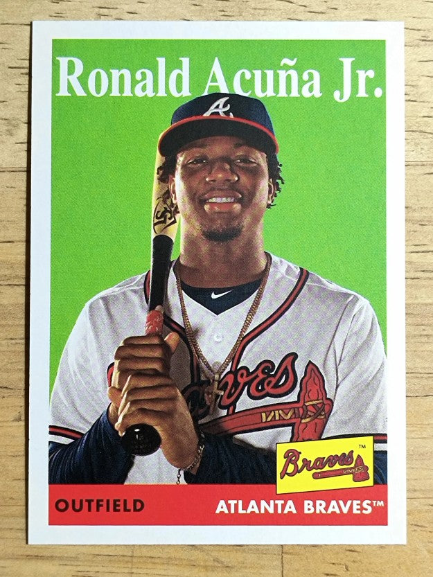 2019 Topps Archives #100 Ronald Acuna Jr.