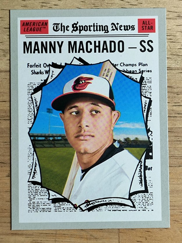 2019 Topps Heritage #354 Manny Machado AS