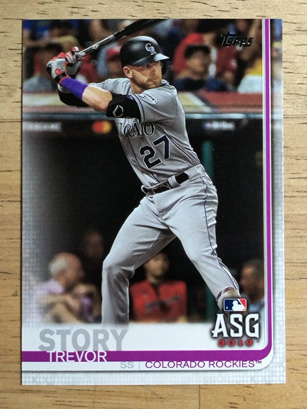2019 Topps Update #US44 Trevor Story AS