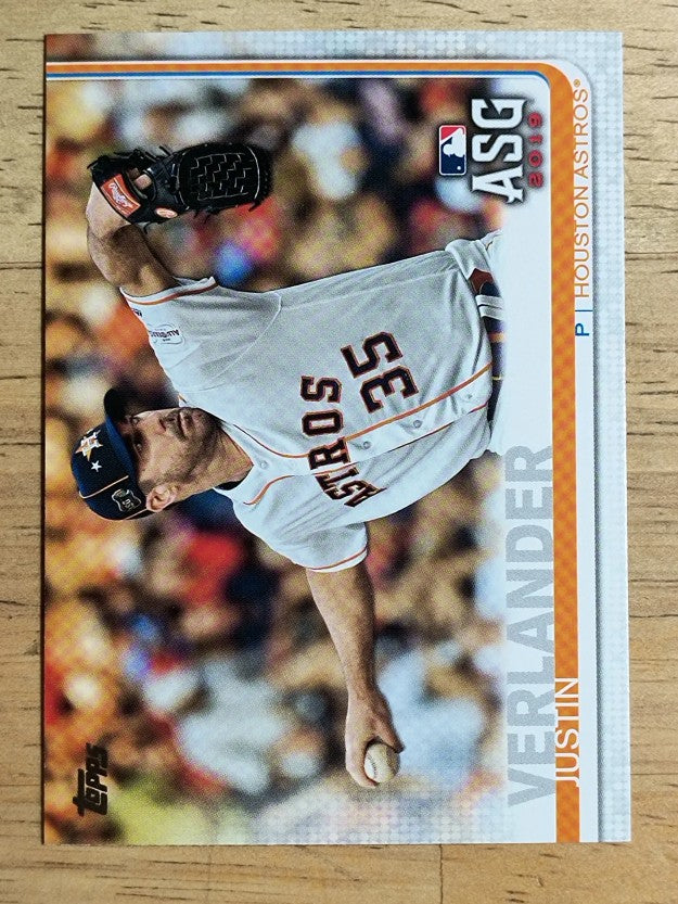 2019 Topps Update #US96 Justin Verlander AS