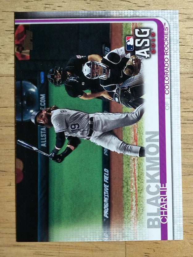 2019 Topps Update #US178 Charlie Blackmon AS