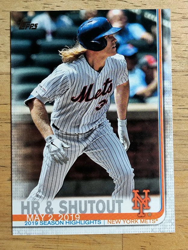 2019 Topps Update #US265 Noah Syndergaard HL CL