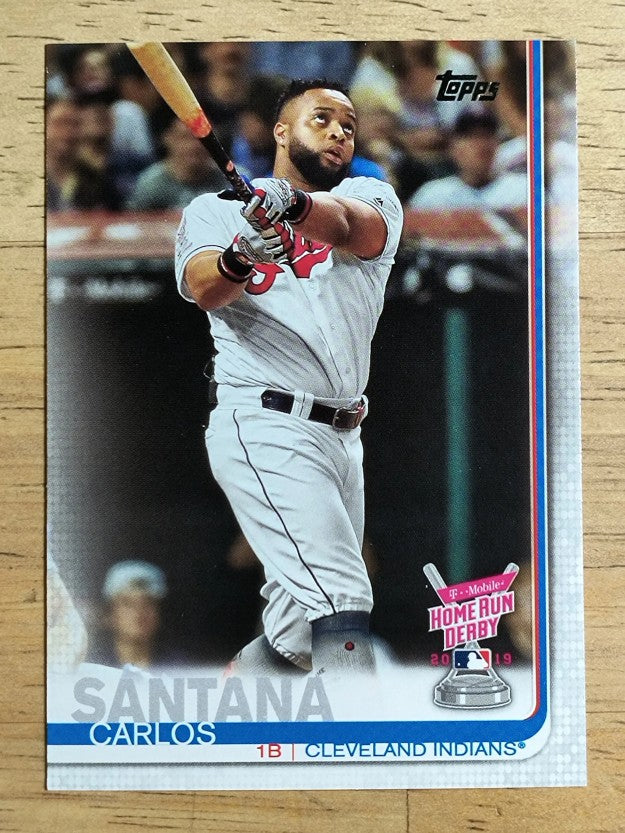 2019 Topps Update #US298 Carlos Santana HRD