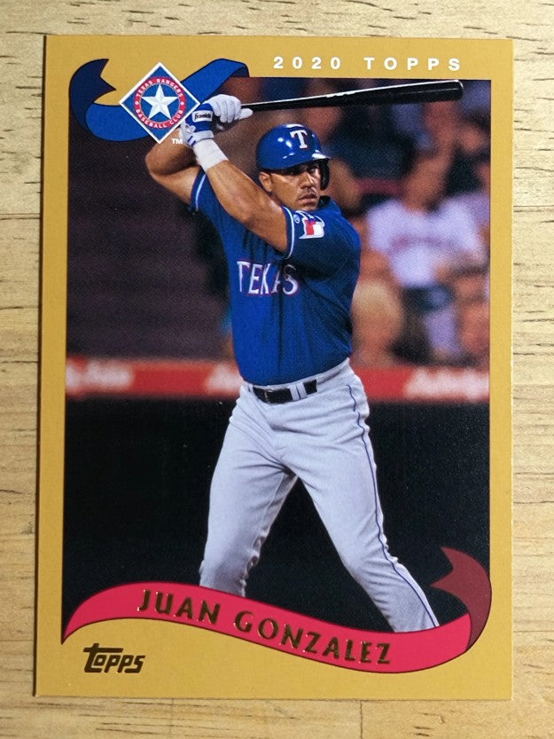 2020 Topps Archives #206 Juan Gonzalez