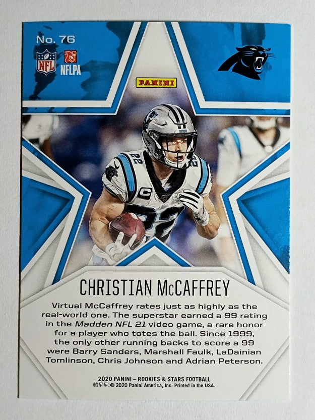 2020 Rookies and Stars #76 Christian McCaffrey