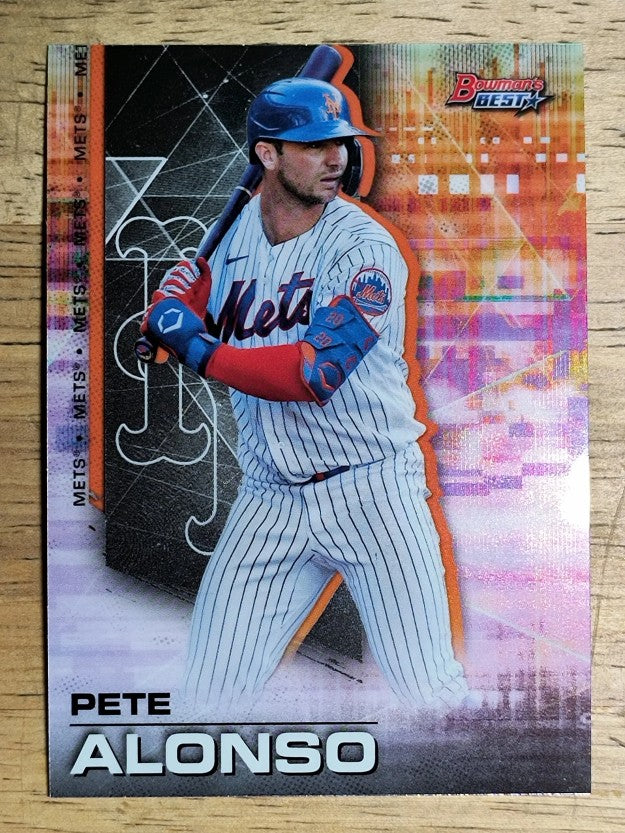 2021 Bowman's Best #45 Pete Alonso