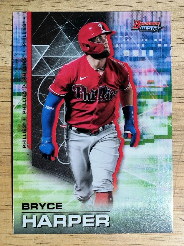 2021 Bowman's Best #55 Bryce Harper