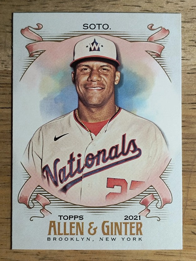 2021 Topps Allen and Ginter #74 Juan Soto