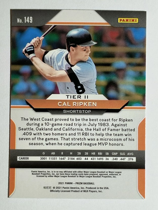 2021 Panini Prizm #149 Cal Ripken