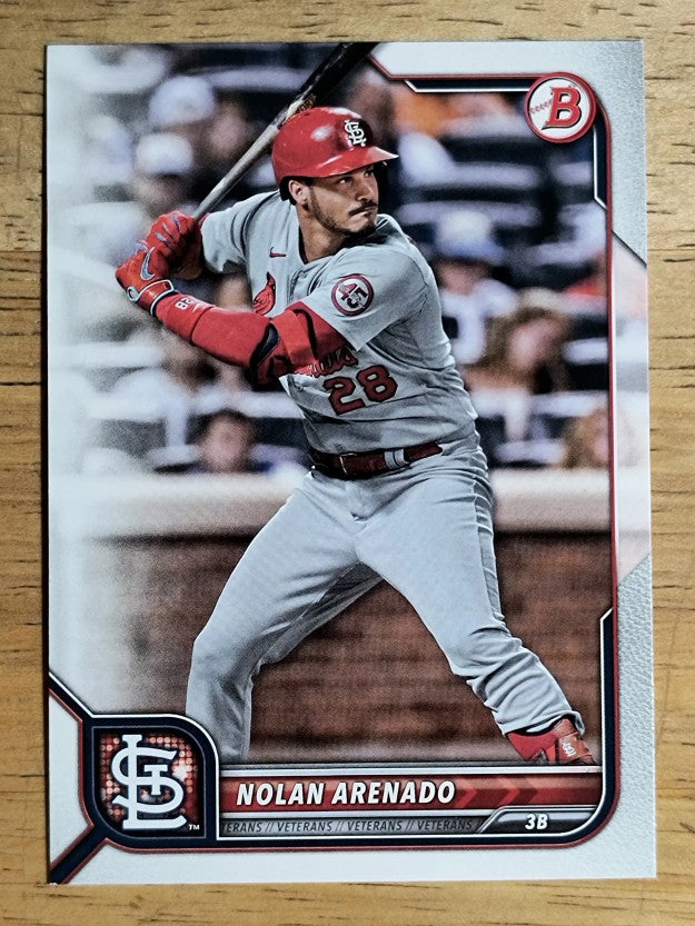 2022 Bowman #45 Nolan Arenado