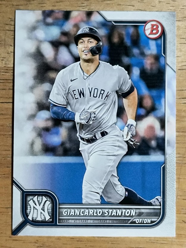 2022 Bowman #61 Giancarlo Stanton